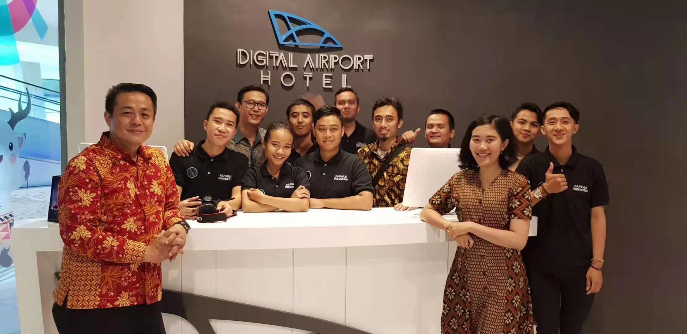 Aktueller Firmenfall über Jakarta-Flughafenkapselhotel
